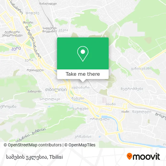 სამების ეკლესია map