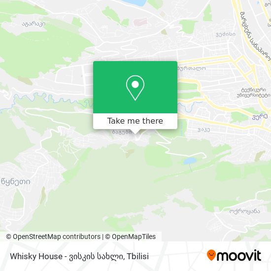 Whisky House - ვისკის სახლი map