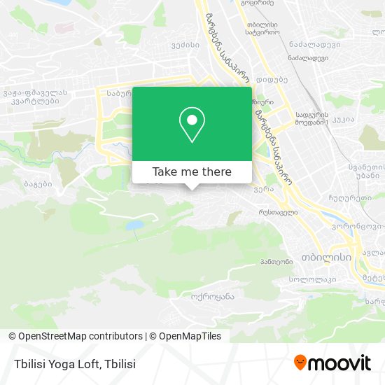 Tbilisi Yoga Loft map