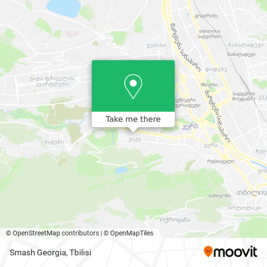 Карта Smash Georgia