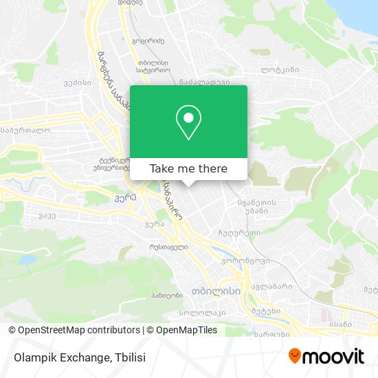 Olampik Exchange map