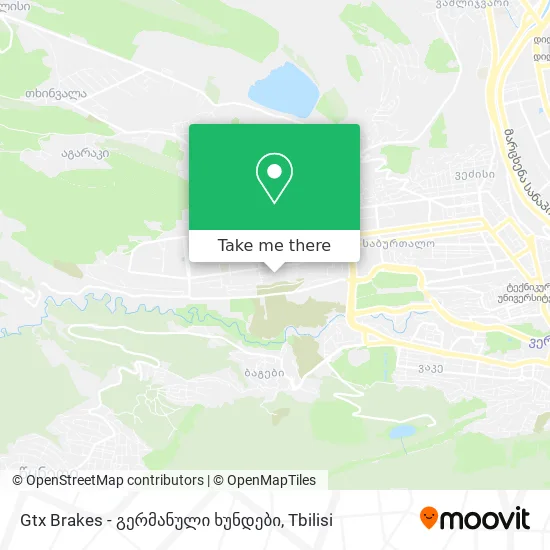 Gtx Brakes - გერმანული ხუნდები map