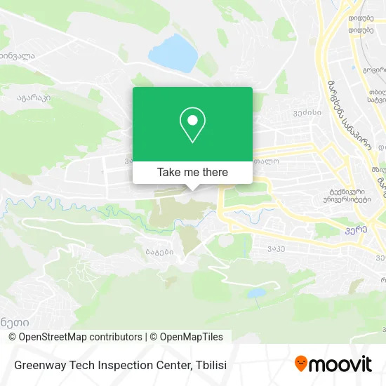 Карта Greenway Tech Inspection Center