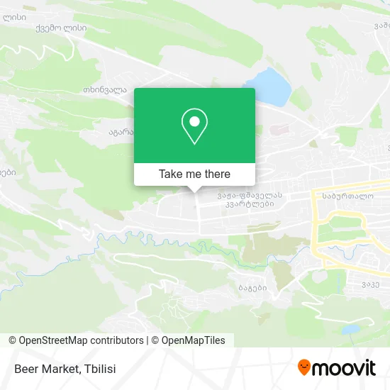 Карта Beer Market