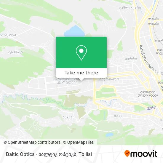 Baltic Optics - ბალტიკ ოპტიკს map