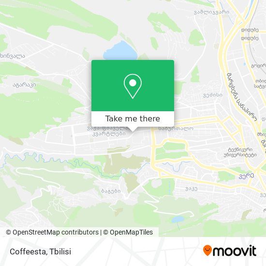 Coffeesta map