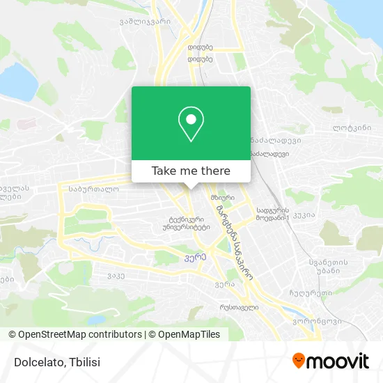 Карта Dolcelato