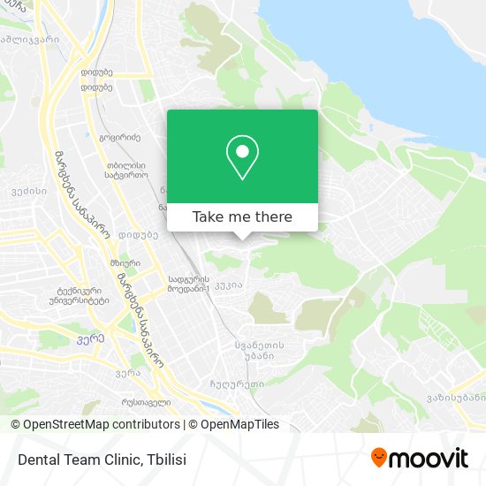 Dental Team Clinic map