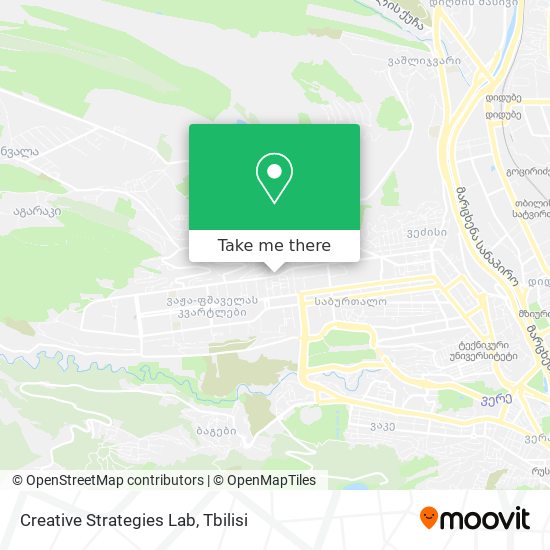 Creative Strategies Lab map