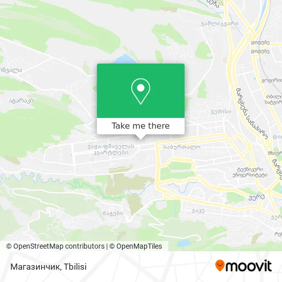 Карта Магазинчик