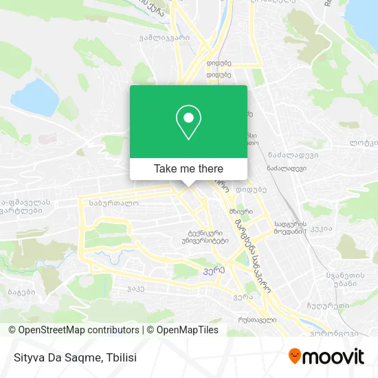 Карта Sityva Da Saqme