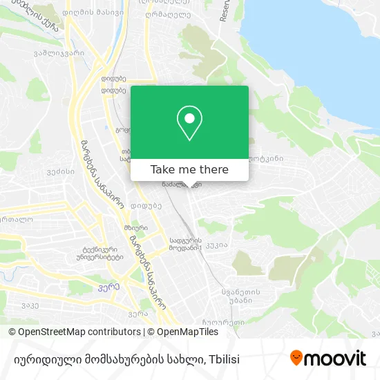 იურიდიული მომსახურების სახლი map