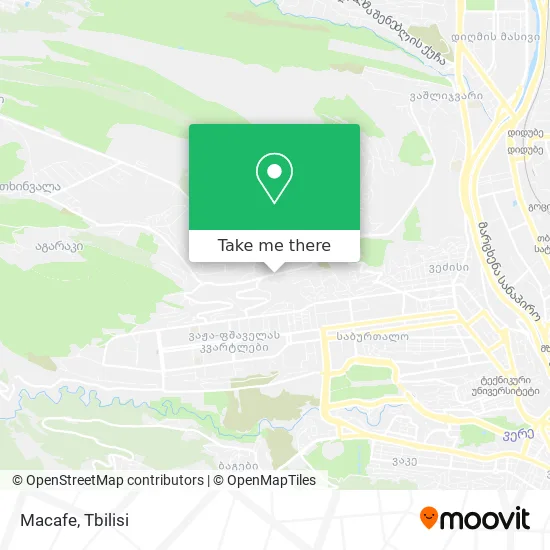 Карта Macafe