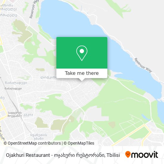 Ojakhuri Restaurant - ოჯახური რესტორანი map