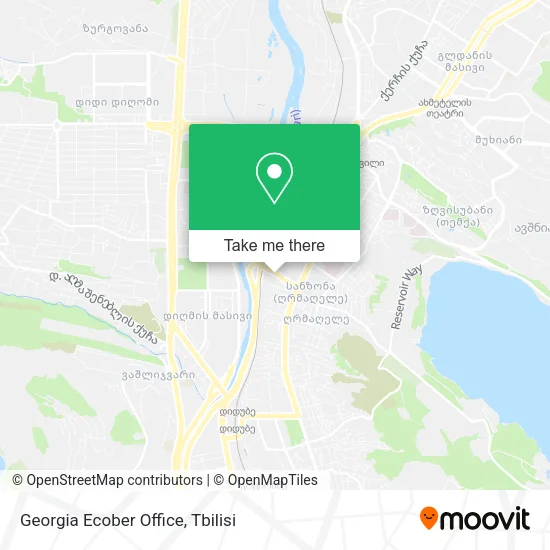 Карта Georgia Ecober Office