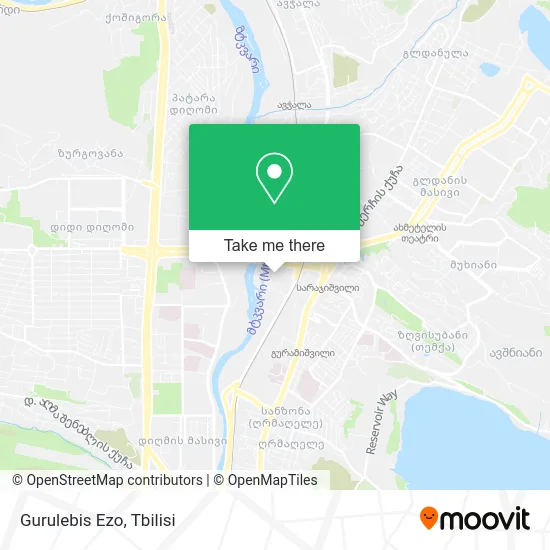 Карта Gurulebis Ezo