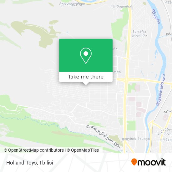 Holland Toys map