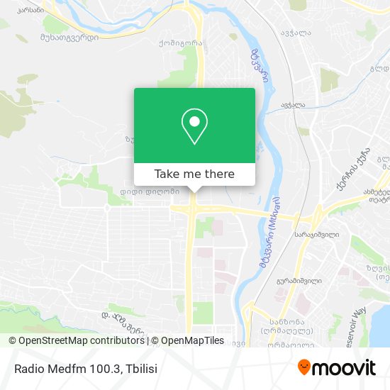 Radio Medfm 100.3 map