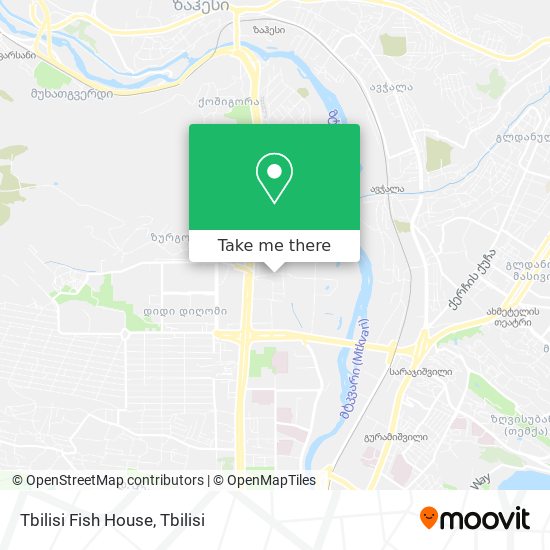 Tbilisi Fish House map
