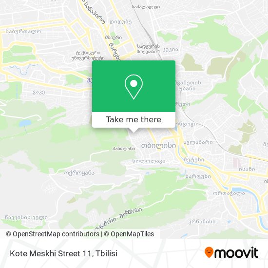 Карта Kote Meskhi Street 11