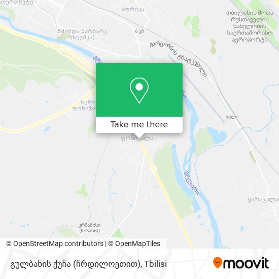 გულბანის ქუჩა (ჩრდილოეთით) map