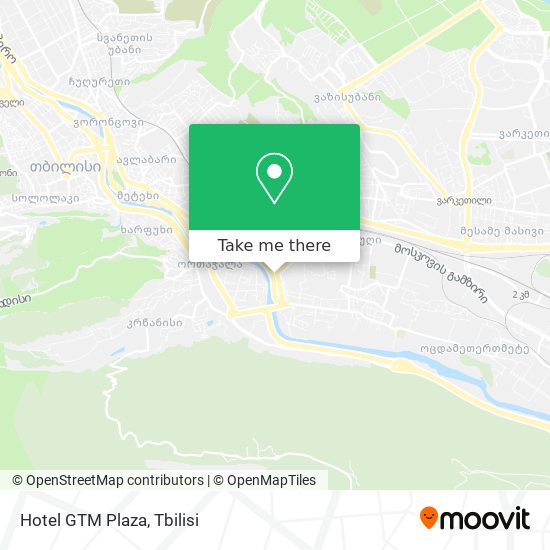 Hotel GTM Plaza map