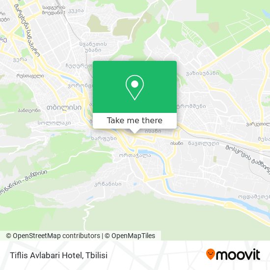 Карта Tiflis Avlabari Hotel