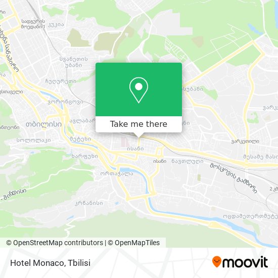 Hotel Monaco map