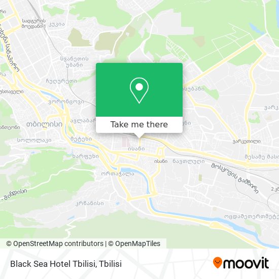 Карта Black Sea Hotel Tbilisi