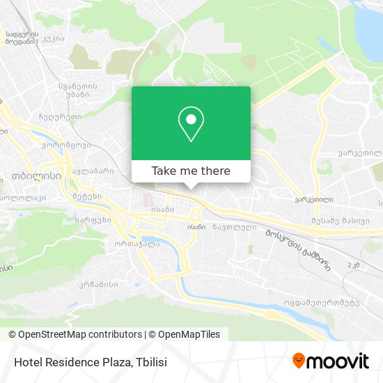 Hotel Residence Plaza map