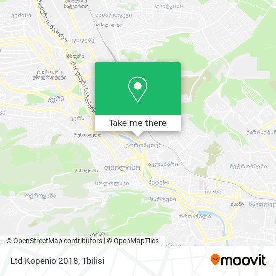 Ltd Kopenio 2018 map