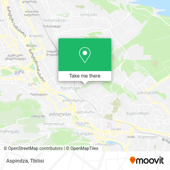 Карта Aspindza