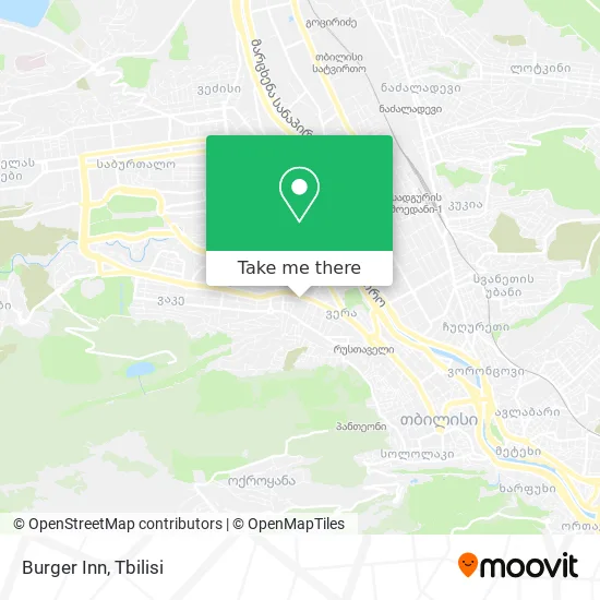 Карта Burger Inn