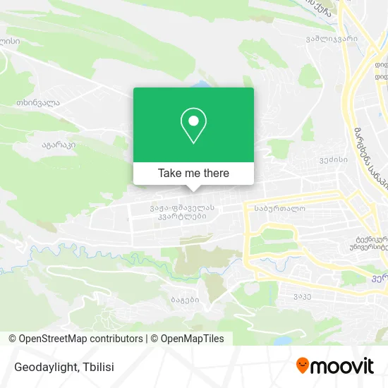 Карта Geodaylight