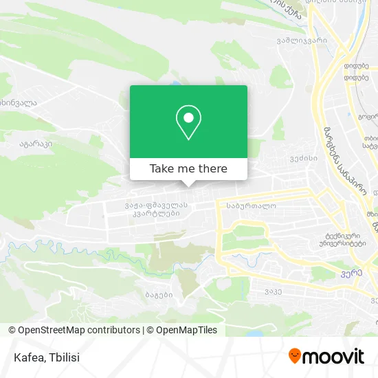 Карта Kafea