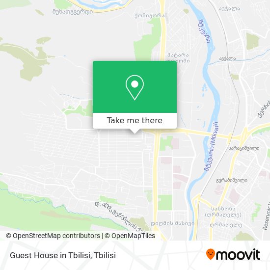 Guest House in Tbilisi map
