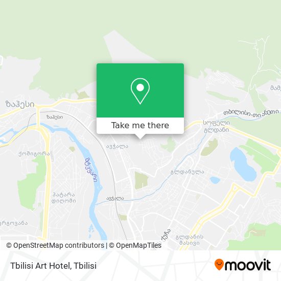 Tbilisi Art Hotel map
