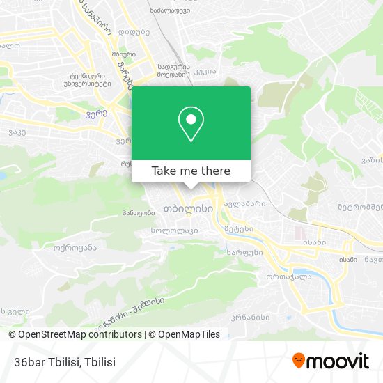 36bar Tbilisi map