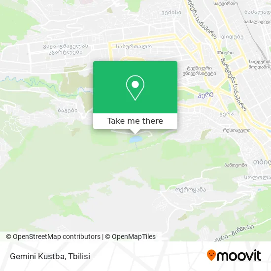 Карта Gemini Kustba