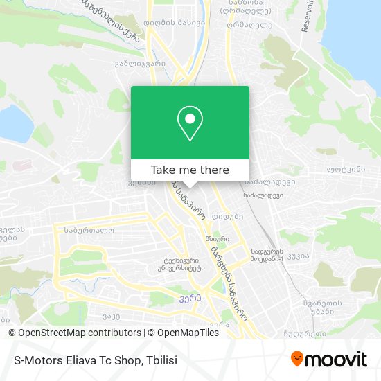 S-Motors Eliava Tc Shop map