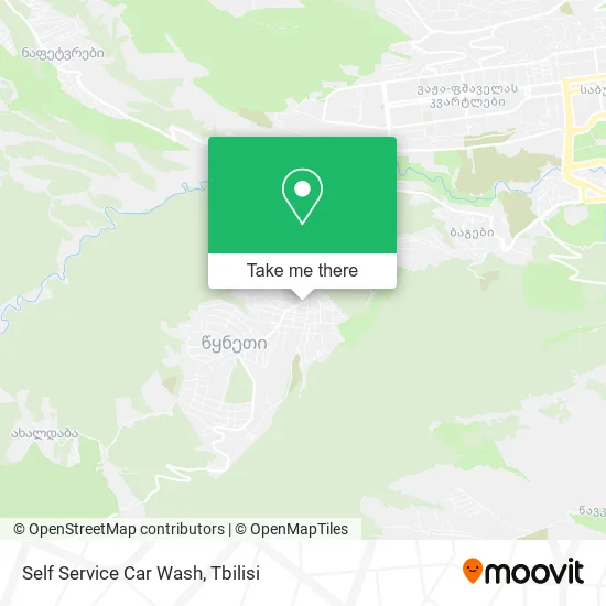 Карта Self Service Car Wash