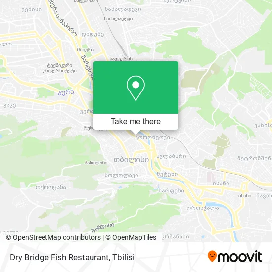 Dry Bridge Fish Restaurant map
