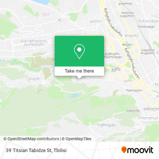 39 Titsian Tabidze St map