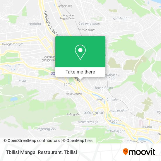 Tbilisi Mangal Restaurant map