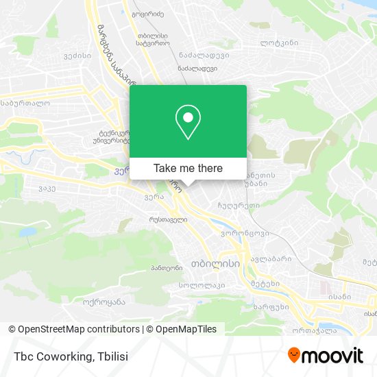 Tbc Coworking map