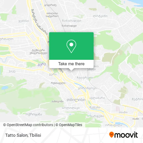 Карта Tatto Salon