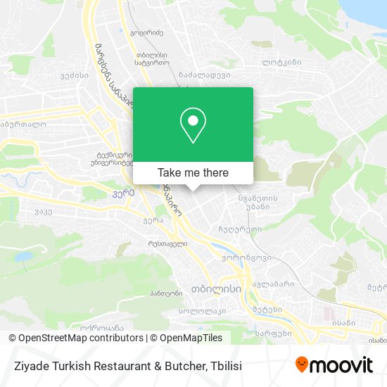 Ziyade Turkish Restaurant & Butcher map