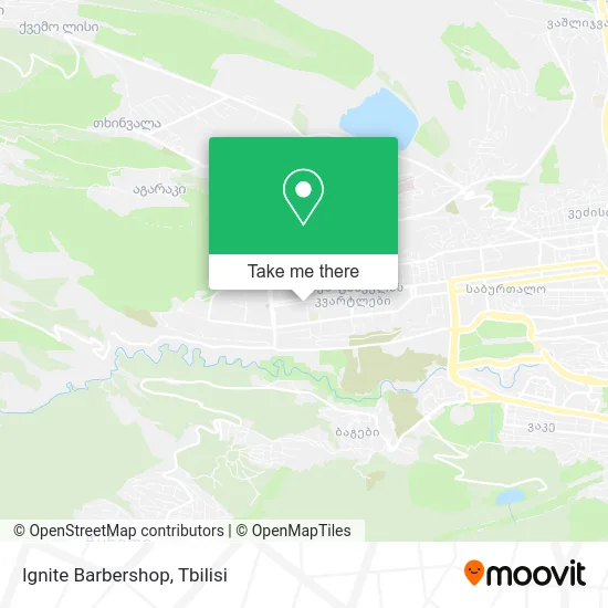 Карта Ignite Barbershop