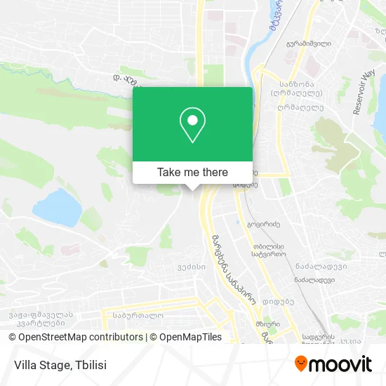 Карта Villa Stage