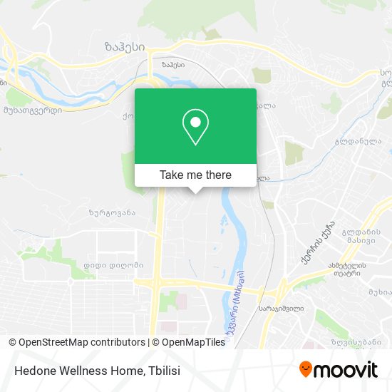 Hedone Wellness Home map